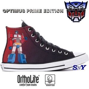 NEW MEN'S Converse x Transformers All Star Autobots Shoes A11659C